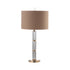 Oonagh Clear & Rose Gold Table Lamp